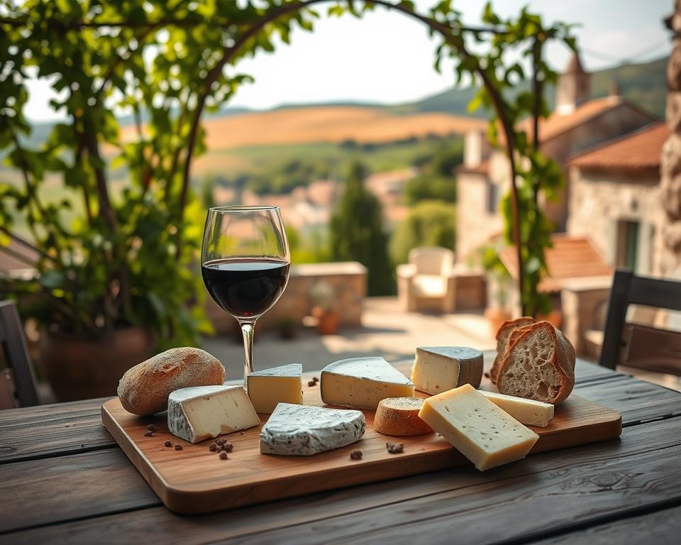 Wein und Käse Paarung Wein und Käse Paarung