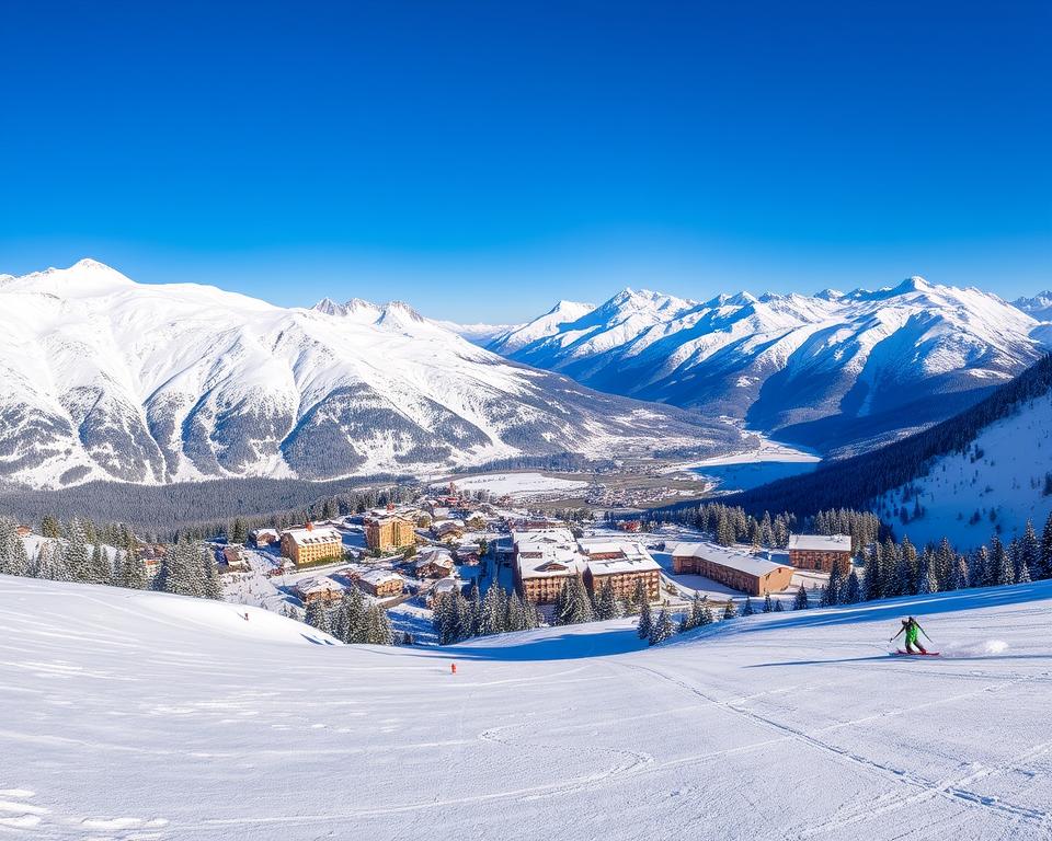 Winterparadies Val Thorens Skifahren Winterparadies Val Thorens Skifahren