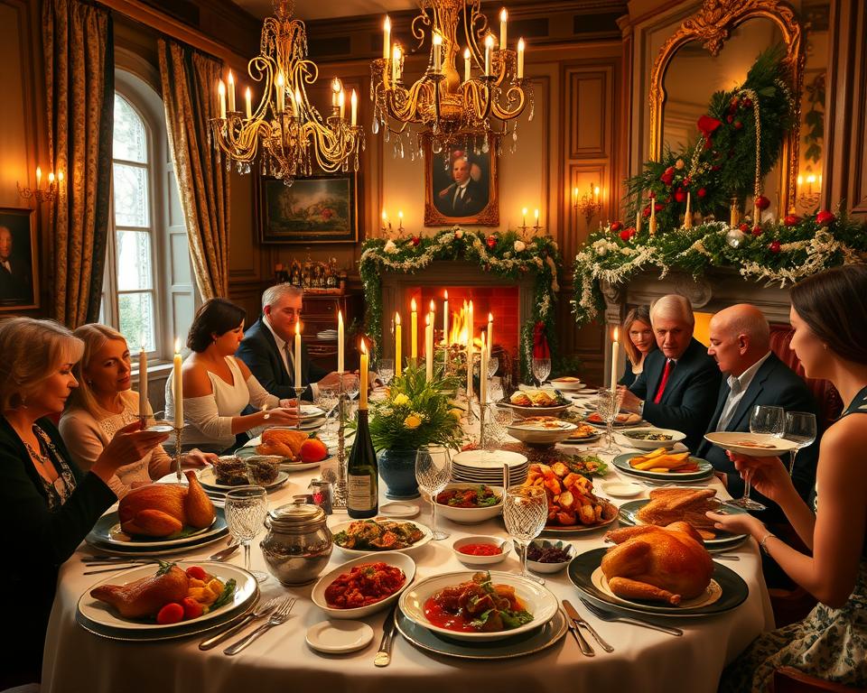 Kulinarische Genüsse festliche Menüs Frankreich