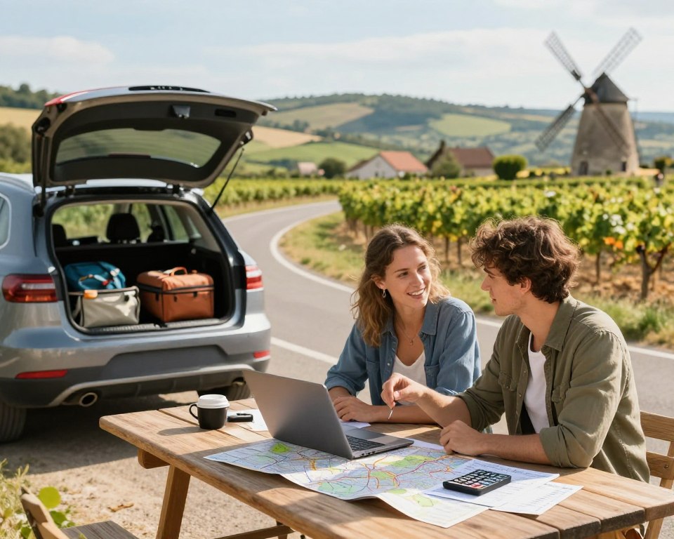 Budget Roadtrip Frankreich Kostenplanung