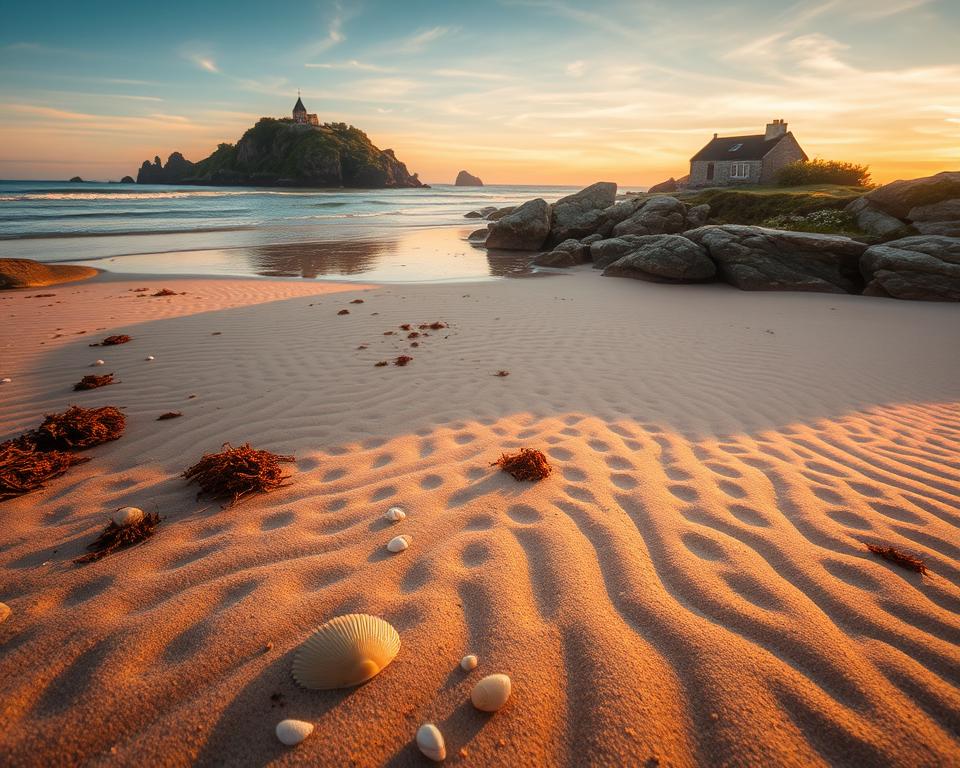 Gezeitenlandschaft der Îles Chausey Gezeitenlandschaft der Îles Chausey