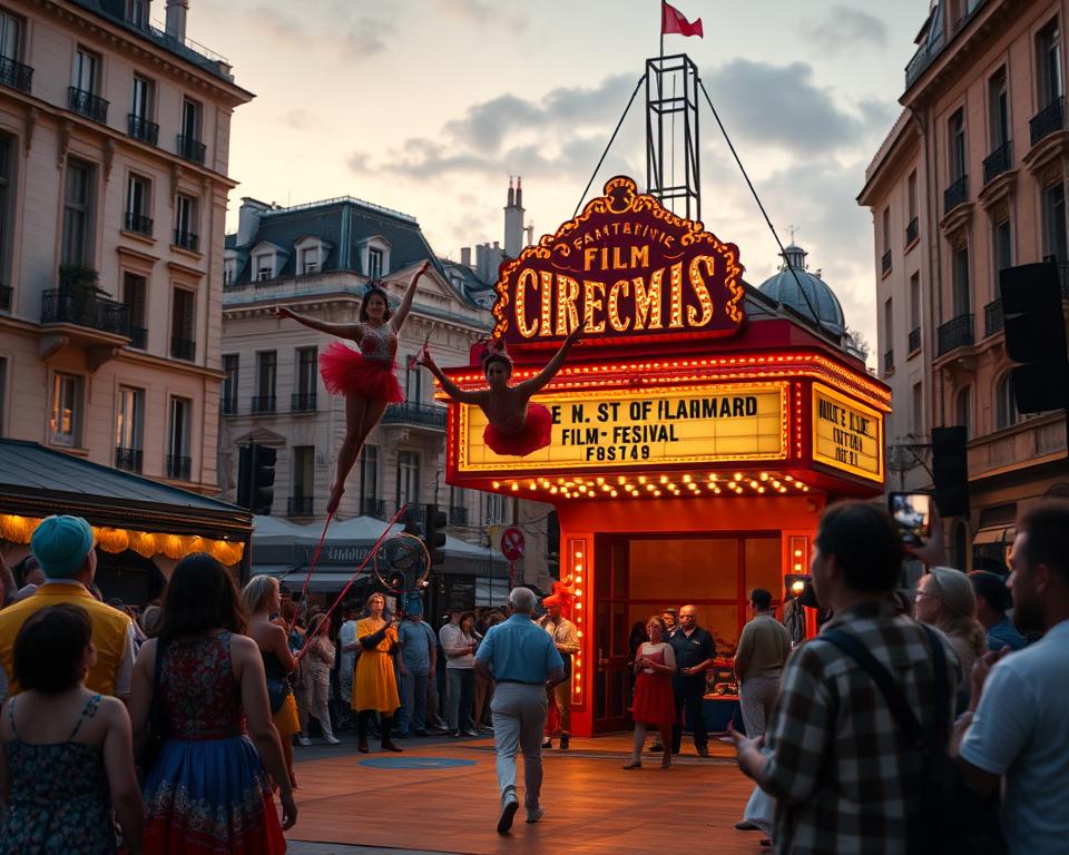 Kulturelle Einrichtungen Saint-Denis Film und Zirkus