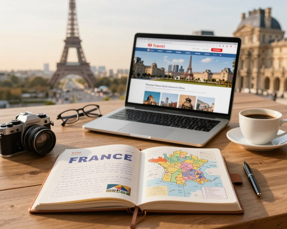 Reiseplanung in Frankreich