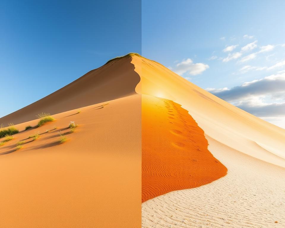 Sanddüne Frankreich Jahreszeiten Sanddüne Frankreich Jahreszeiten