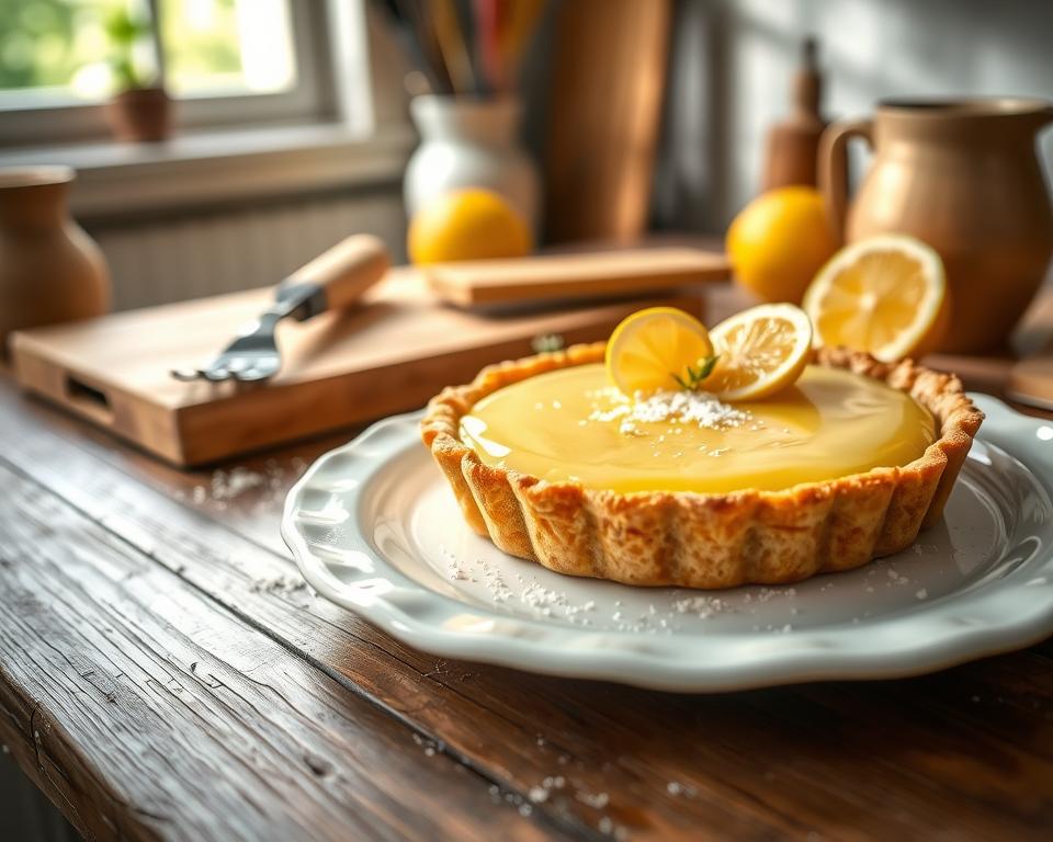Tarte au Citron Backtemperatur