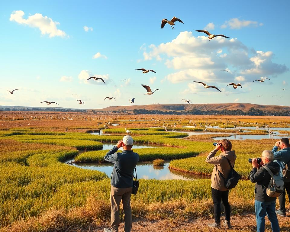 Vogelbeobachtung Naturreservat Vogelbeobachtung Naturreservat