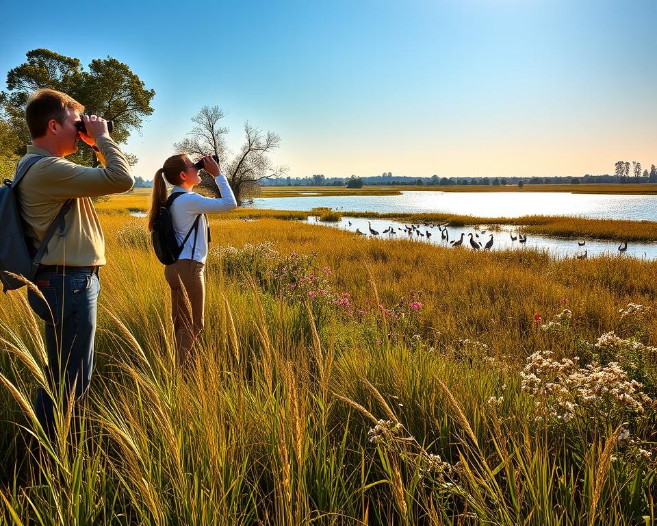 Vogelbeobachtung Naturreservat Vogelbeobachtung Naturreservat