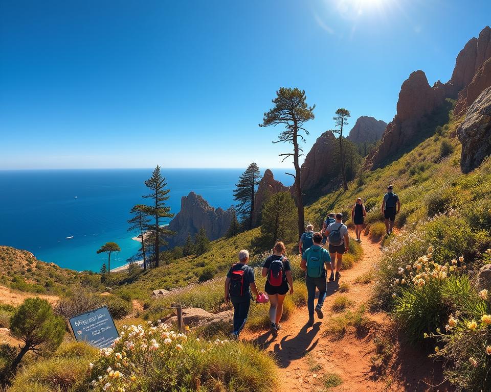 Wanderaktivitäten Esterel Gebirge Wanderaktivitäten Esterel Gebirge