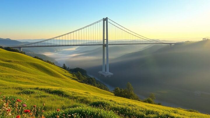 Die Millau Bridge: Ein Wahrzeichen der französischen Landschaft